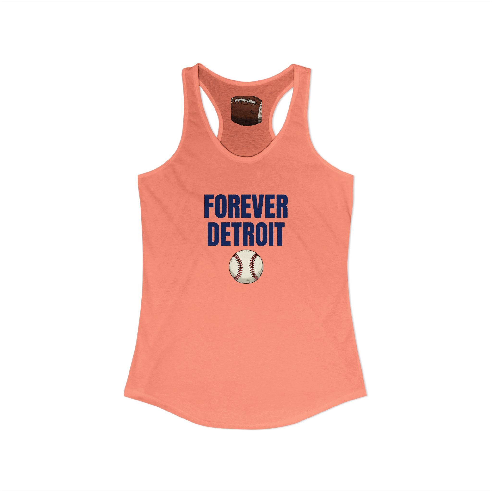 Baseball Spirit Women's Ideal Racerback Tank