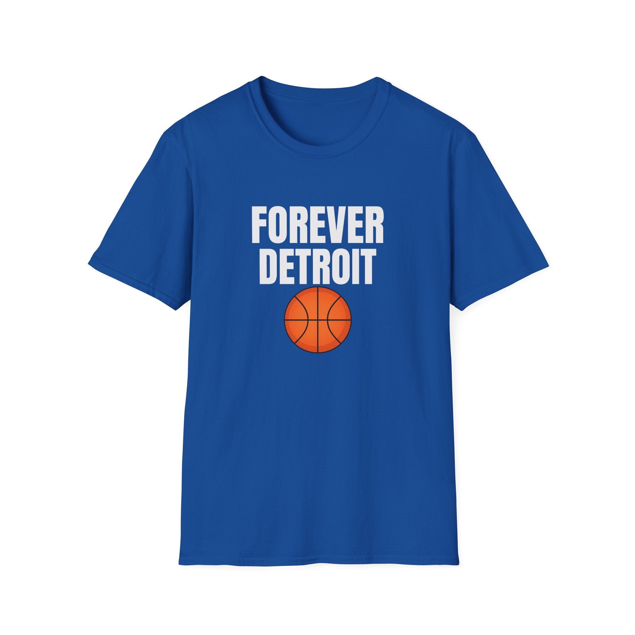 Detroit Hoops Basketball T-Shirt
