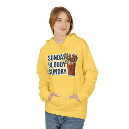 Bloody Sunday Day Drinking Unisex Midweight Softstyle Fleece Hoodie