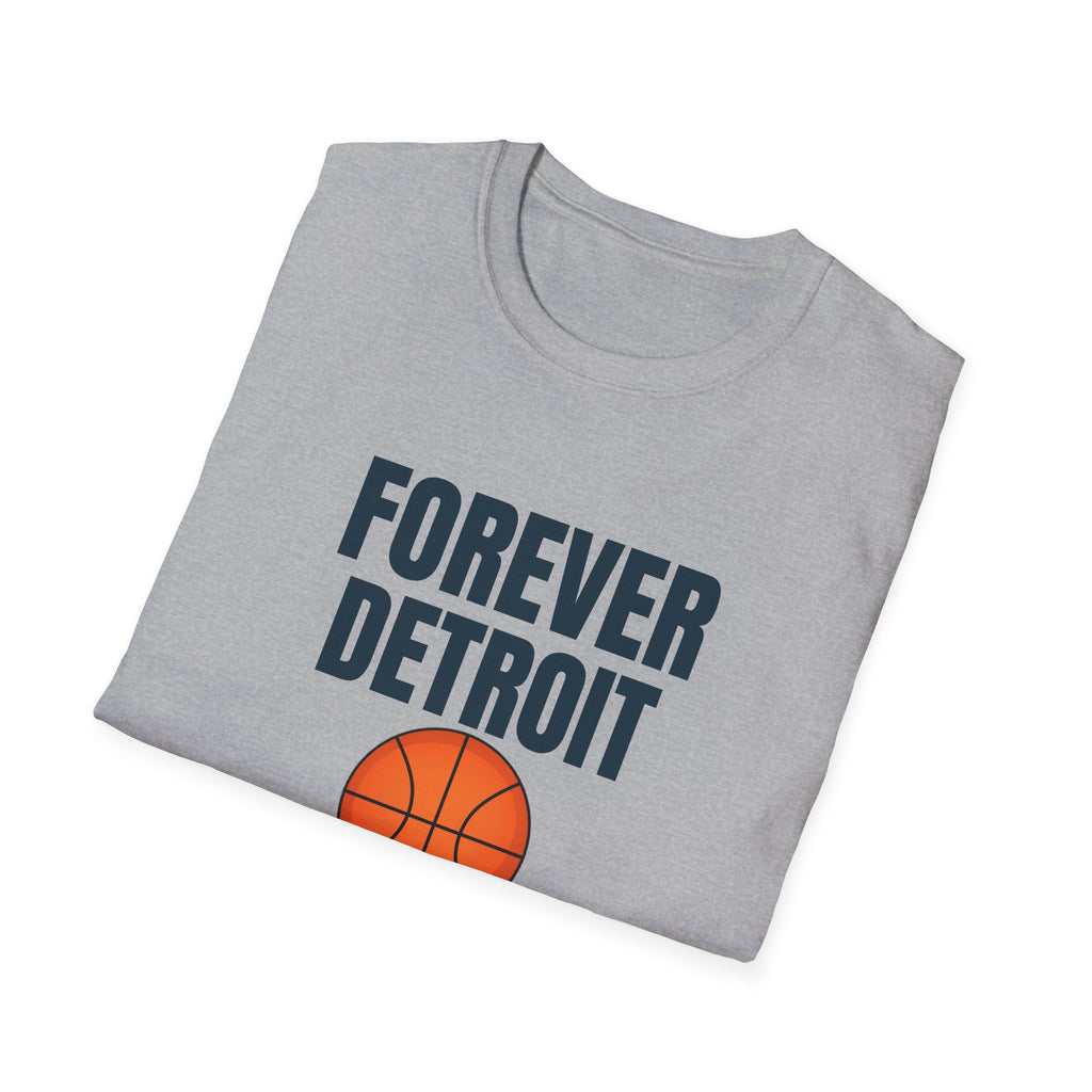 Detroit Hoops Basketball T-Shirt