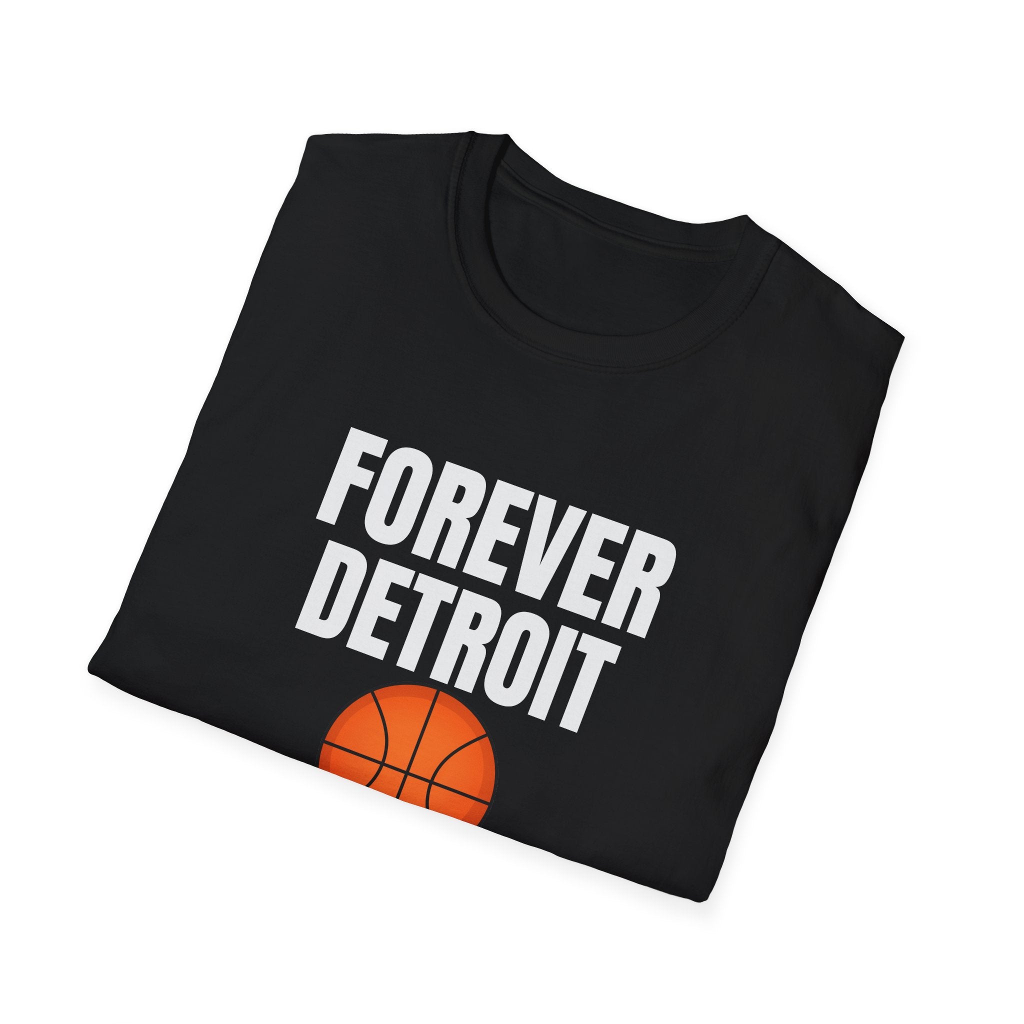 Detroit Hoops Basketball T-Shirt