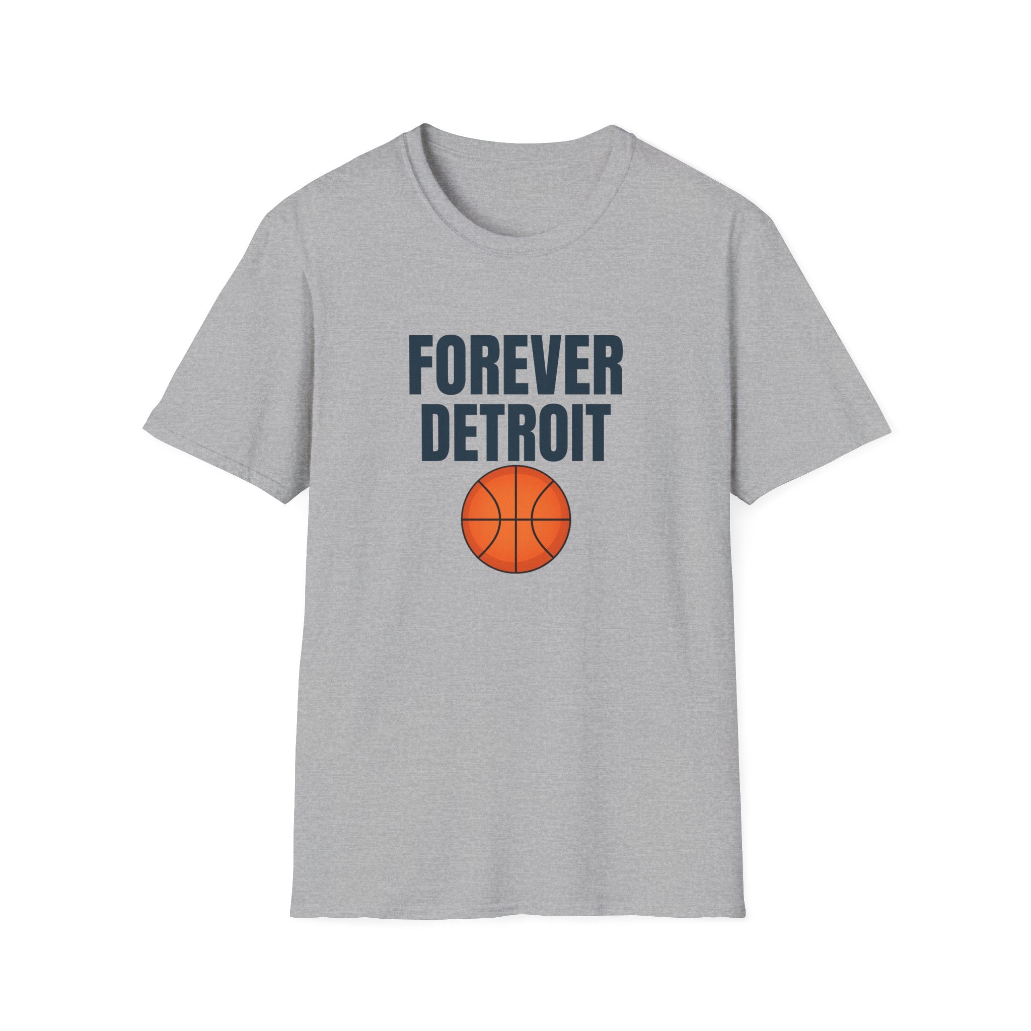 Detroit Hoops Basketball T-Shirt