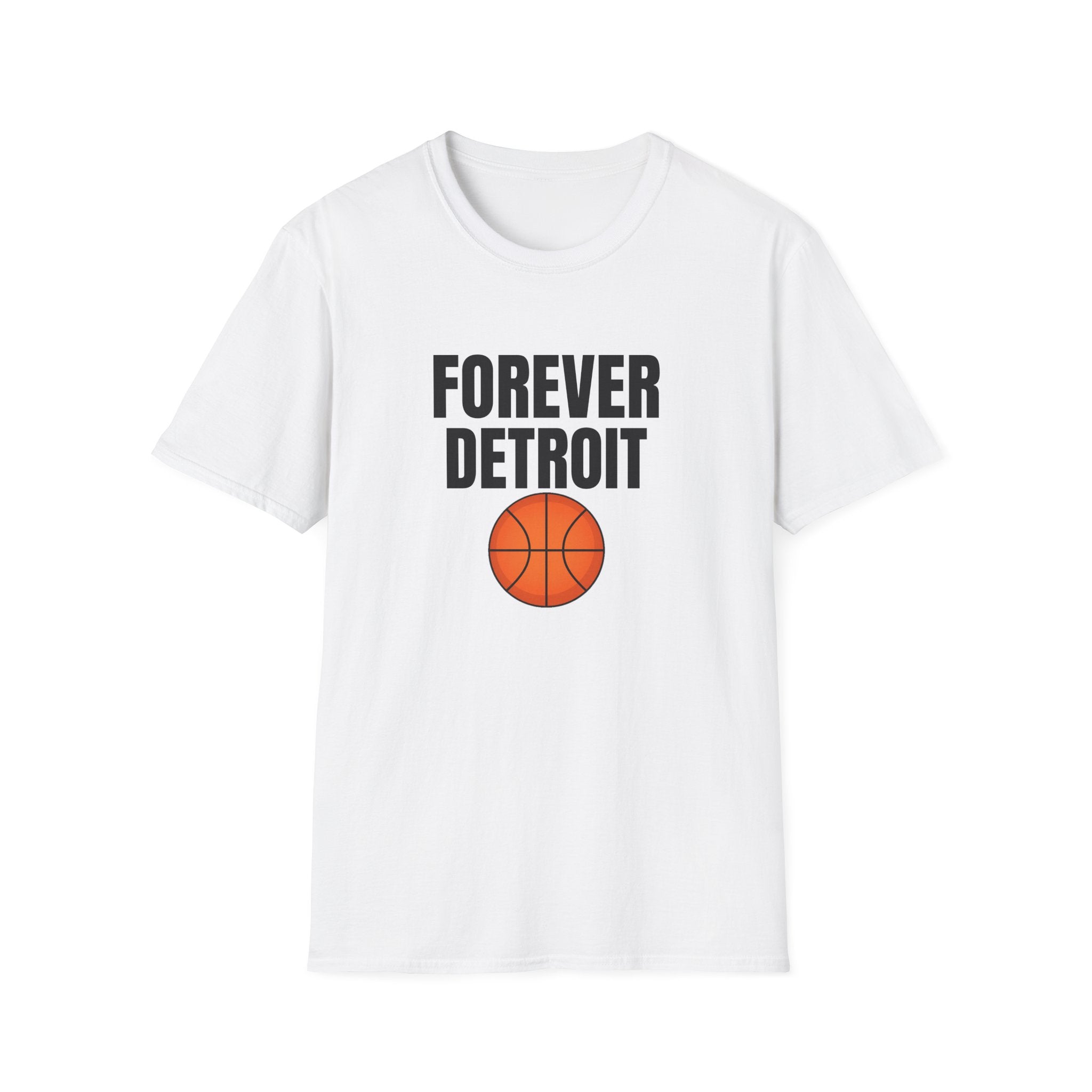 Detroit Hoops Basketball T-Shirt