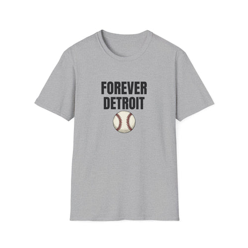 Baseball Spirit Unisex T-Shirt - Forever Tigers Fan Gear, Sports Tee, Gift for Baseball Lovers, Everyday Casual Wear