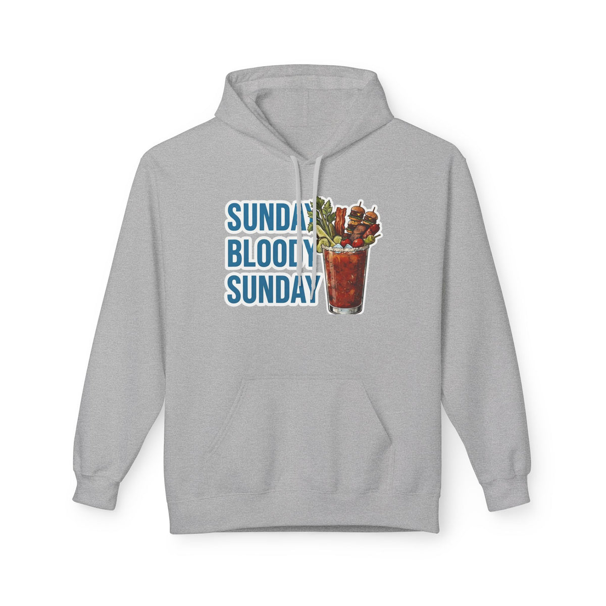 Bloody Sunday Day Drinking Unisex Midweight Softstyle Fleece Hoodie
