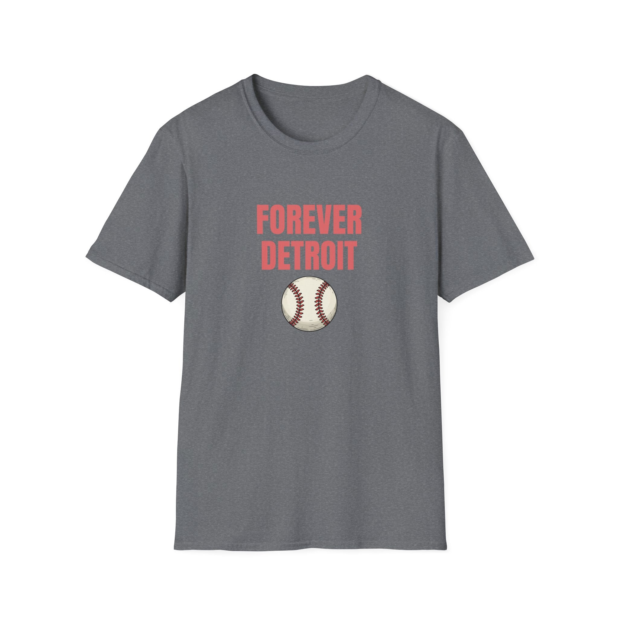 Baseball Spirit Unisex T-Shirt - Forever Tigers Fan Gear, Sports Tee, Gift for Baseball Lovers, Everyday Casual Wear