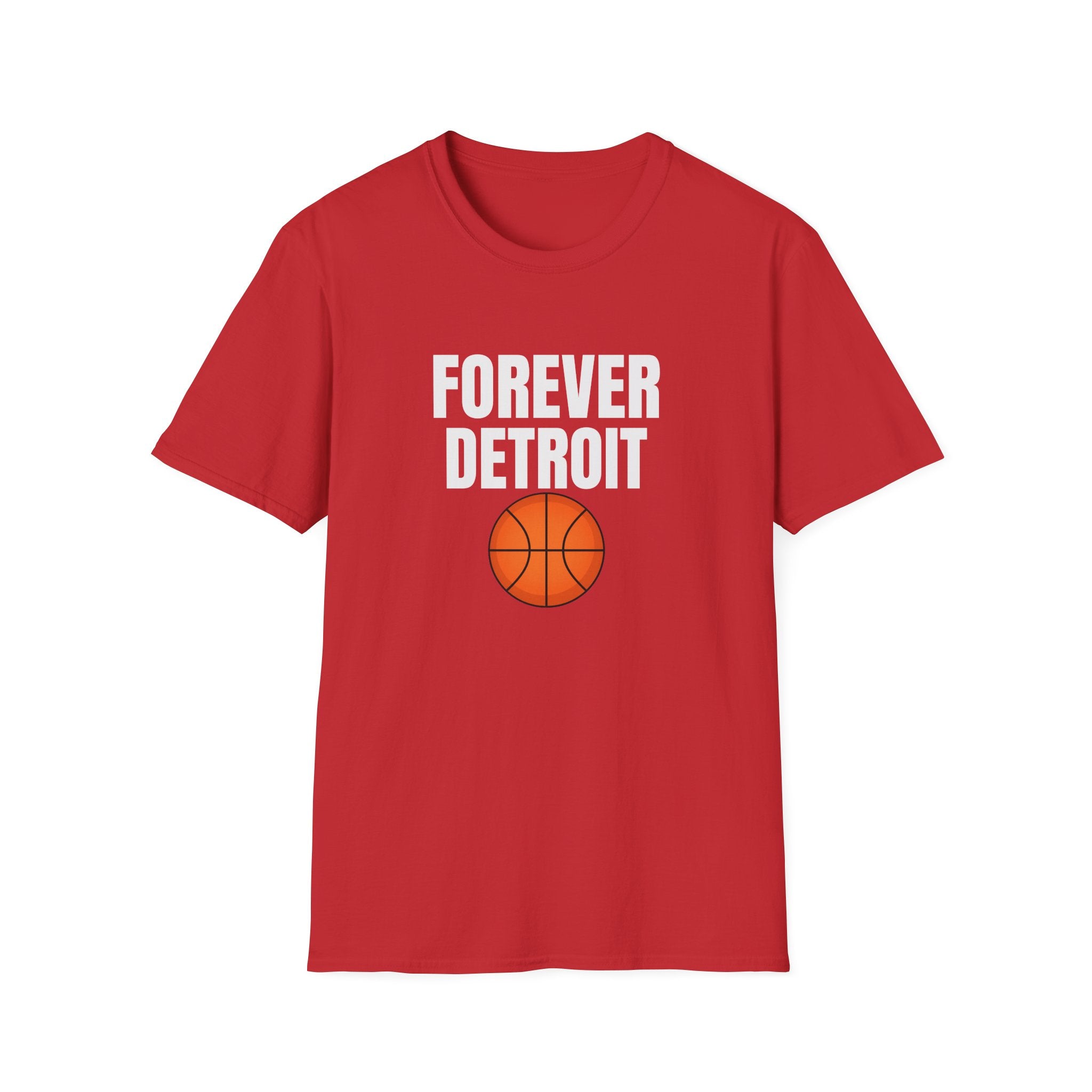 Detroit Hoops Basketball T-Shirt