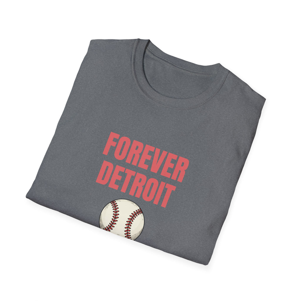 Baseball Spirit Unisex T-Shirt - Forever Tigers Fan Gear, Sports Tee, Gift for Baseball Lovers, Everyday Casual Wear