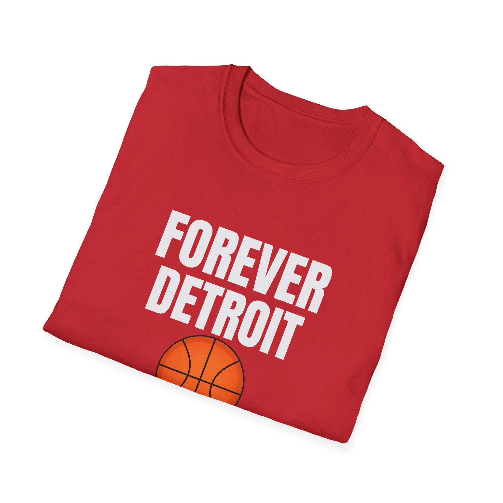 Detroit Hoops Basketball T-Shirt