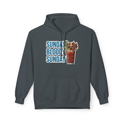 Bloody Sunday Day Drinking Unisex Midweight Softstyle Fleece Hoodie