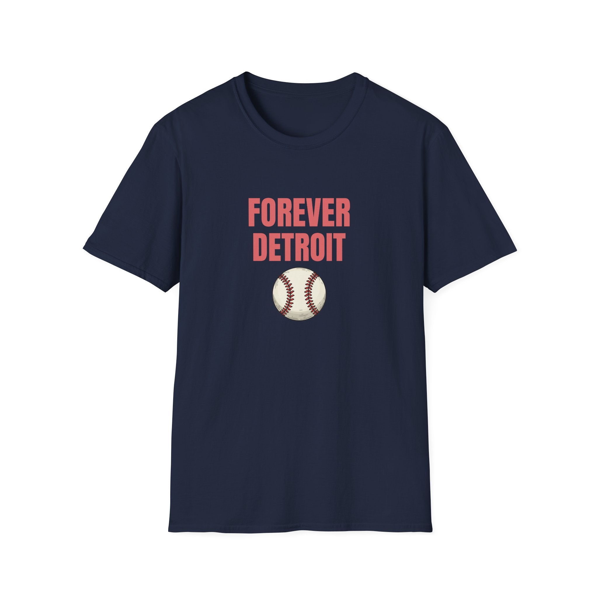 Baseball Spirit Unisex T-Shirt - Forever Tigers Fan Gear, Sports Tee, Gift for Baseball Lovers, Everyday Casual Wear