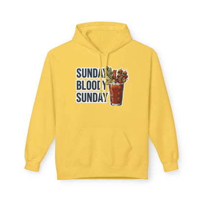 Bloody Sunday Day Drinking Unisex Midweight Softstyle Fleece Hoodie