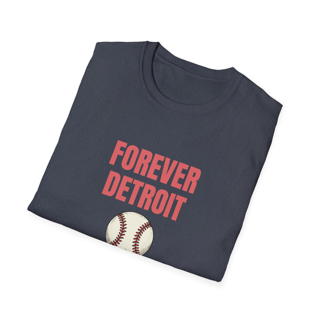 Baseball Spirit Unisex T-Shirt - Forever Tigers Fan Gear, Sports Tee, Gift for Baseball Lovers, Everyday Casual Wear
