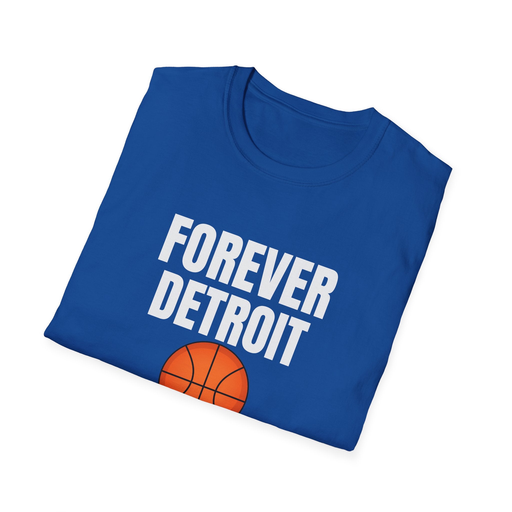 Detroit Hoops Basketball T-Shirt