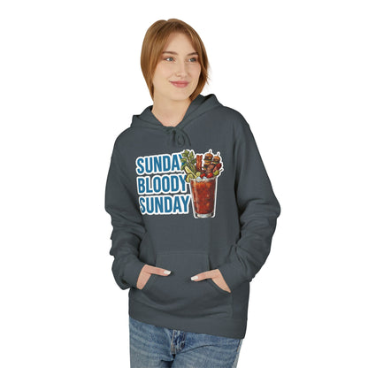 Bloody Sunday Day Drinking Unisex Midweight Softstyle Fleece Hoodie