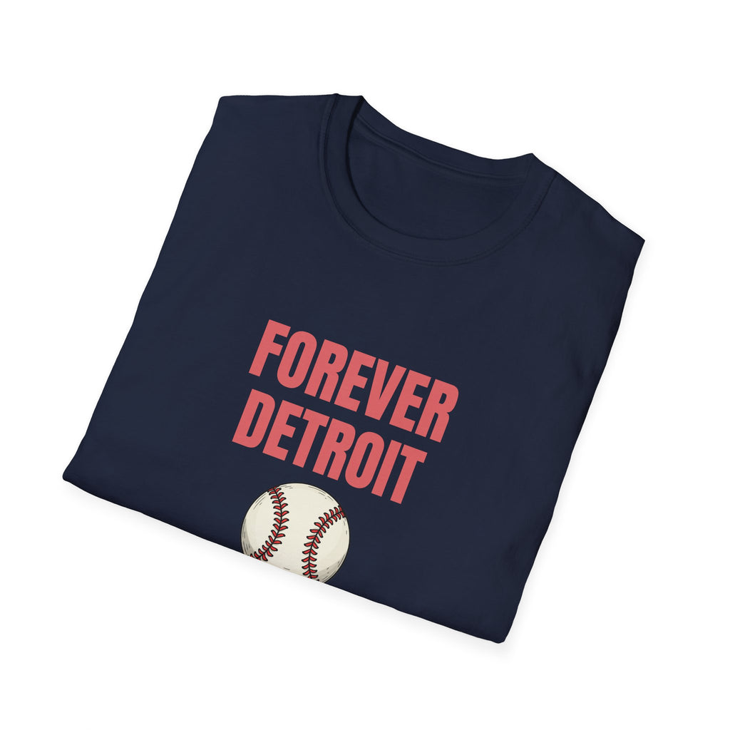 Baseball Spirit Unisex T-Shirt - Forever Tigers Fan Gear, Sports Tee, Gift for Baseball Lovers, Everyday Casual Wear