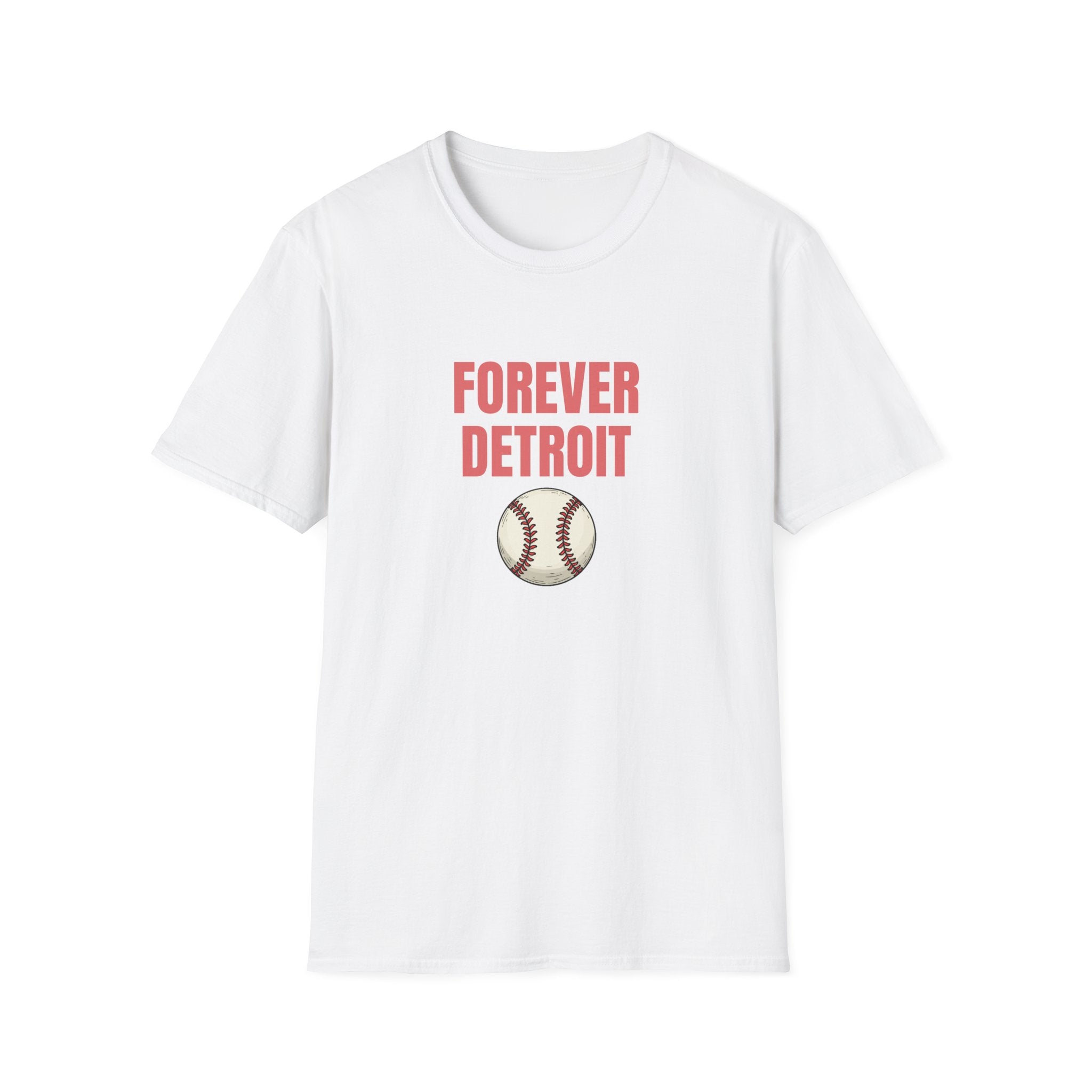 Baseball Spirit Unisex T-Shirt - Forever Tigers Fan Gear, Sports Tee, Gift for Baseball Lovers, Everyday Casual Wear