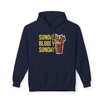 Bloody Sunday Day Drinking Unisex Midweight Softstyle Fleece Hoodie