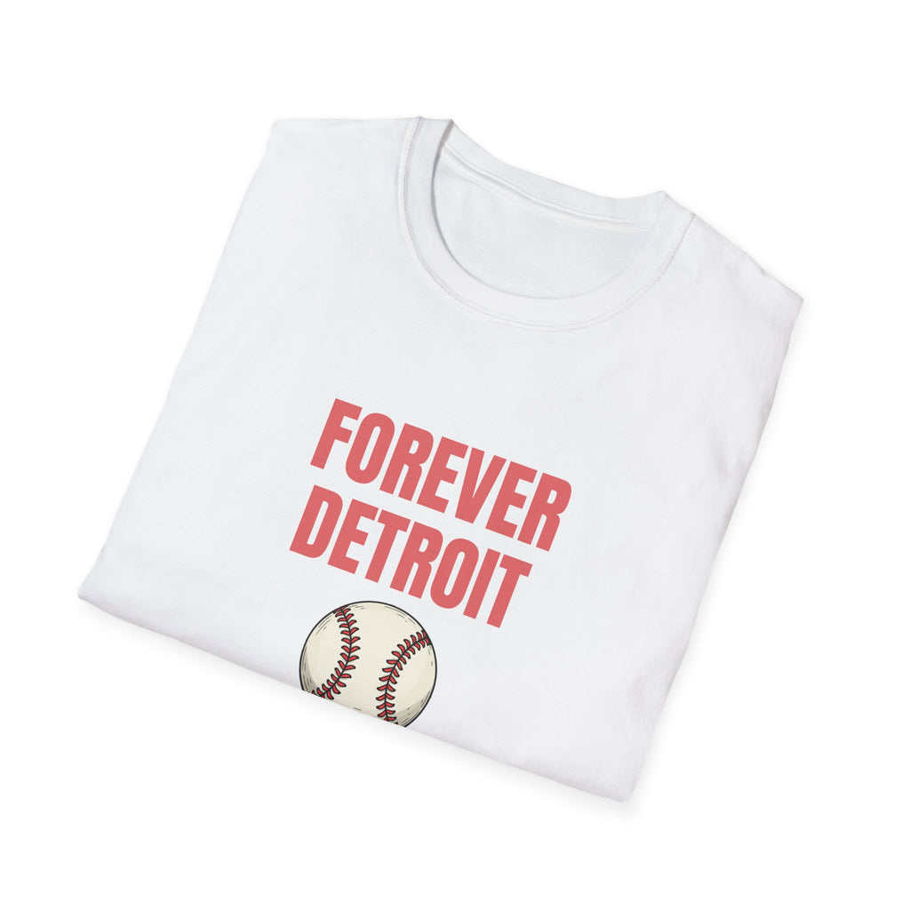 Baseball Spirit Unisex T-Shirt - Forever Tigers Fan Gear, Sports Tee, Gift for Baseball Lovers, Everyday Casual Wear