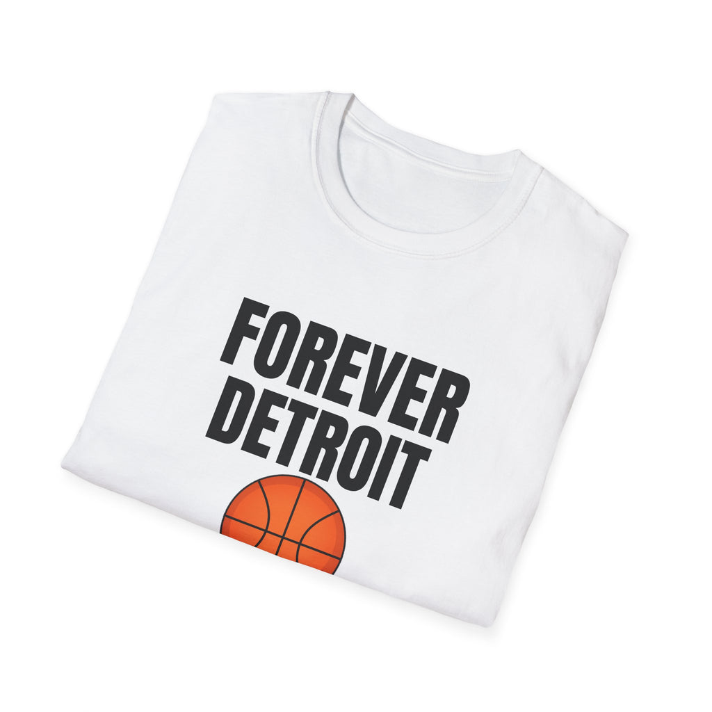 Detroit Hoops Basketball T-Shirt